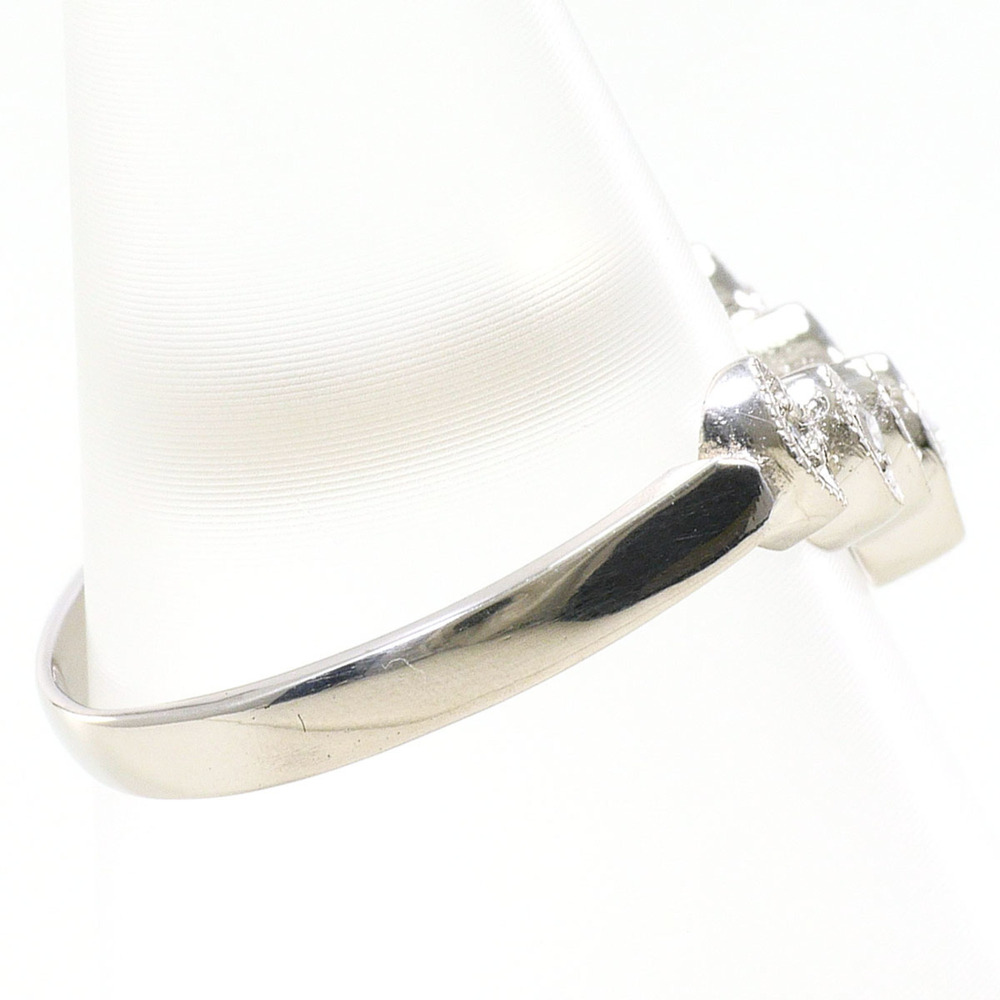 VINTAGE Silver Diamond Ring - Picture 2 of 7